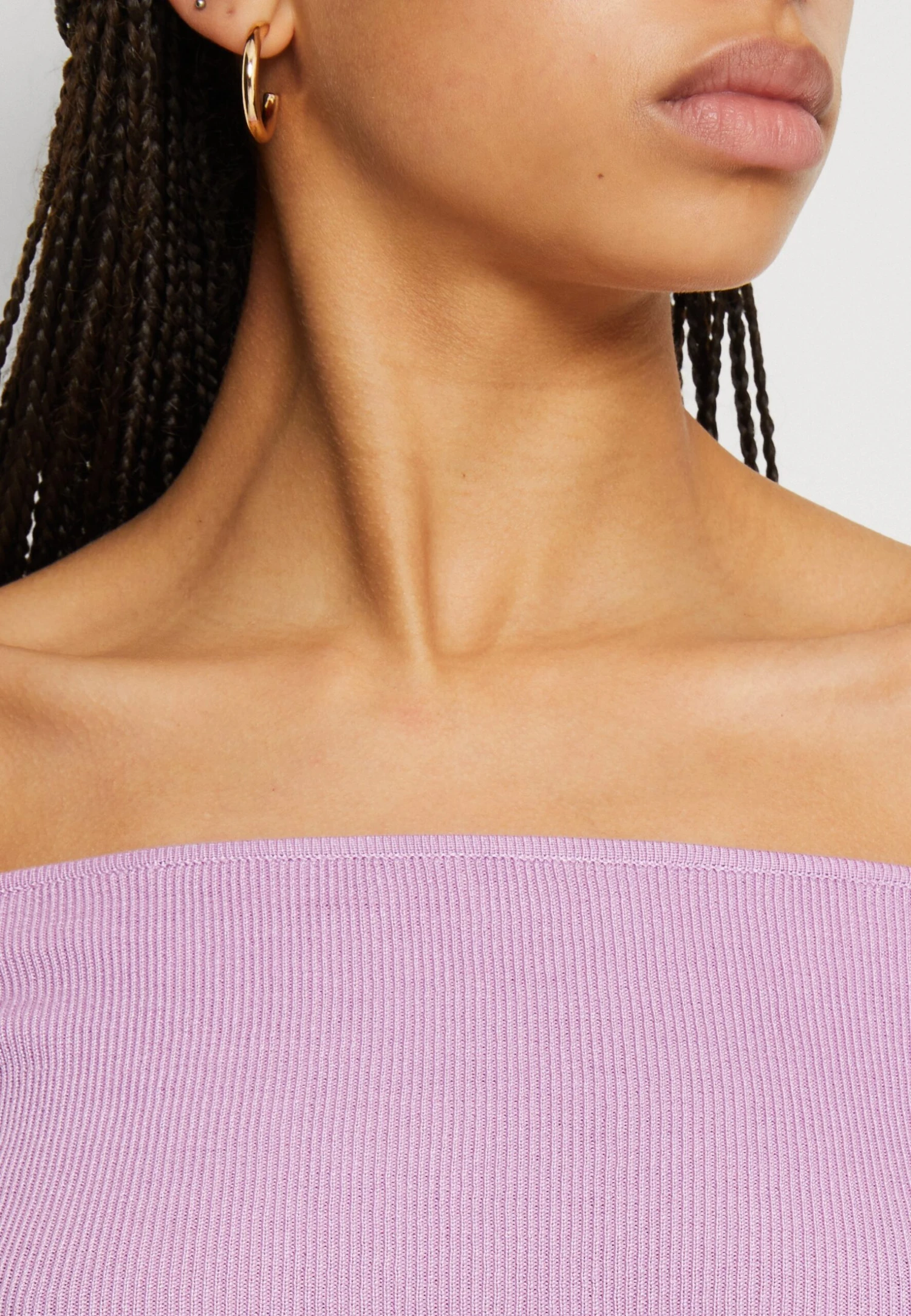 Even&Odd Strikkegenser - Lilac 8 Even&Odd Strikkegenser - Lilac - Bilde 6