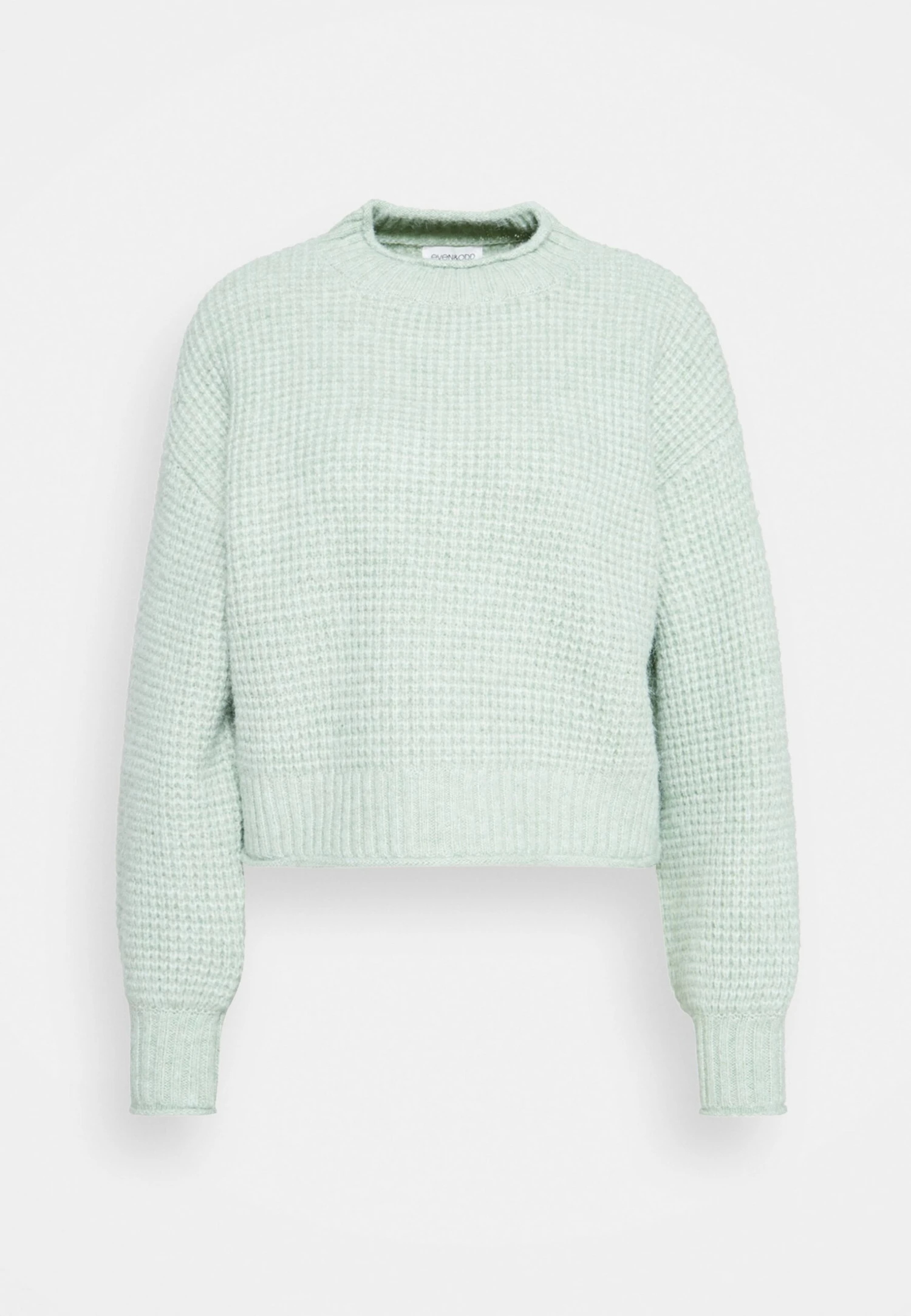 Even&Odd Moss Stitch Jumper - Strikkegenser - Light Green 3 Even&Odd Moss Stitch Jumper - Strikkegenser - Light Green