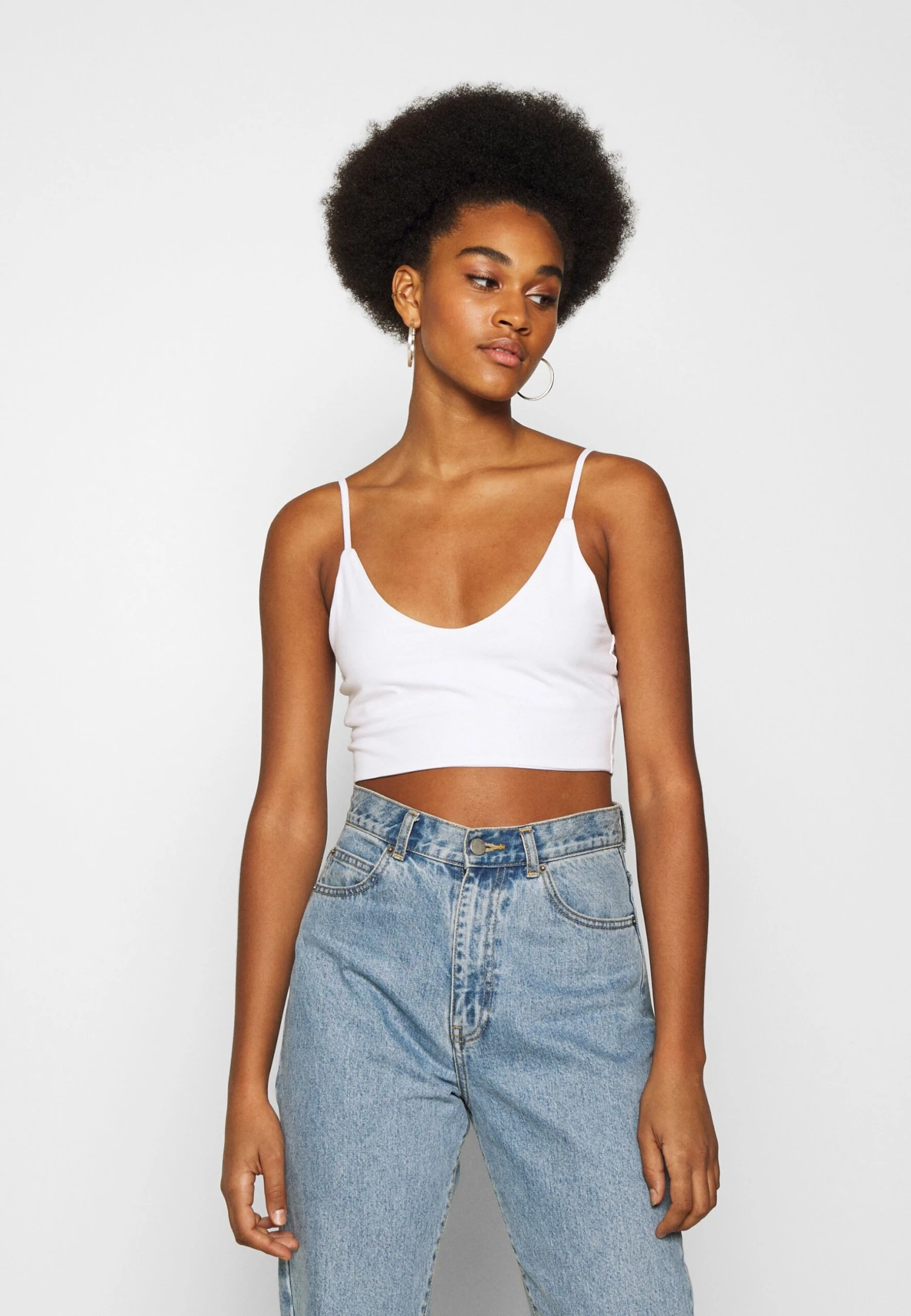 Even&Odd 2 Pack - Topper - White/Black 8 Even&Odd 2 Pack - Topper - White/Black - Bilde 6