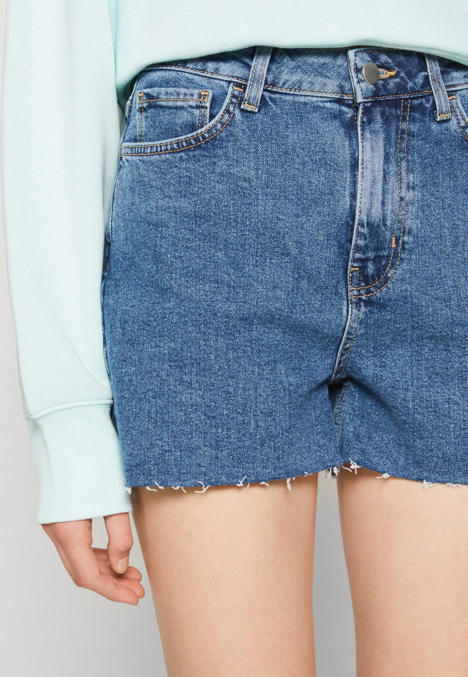 Even&Odd Jeansshorts - Blue Denim 6 Even&Odd Jeansshorts - Blue Denim - Bilde 4