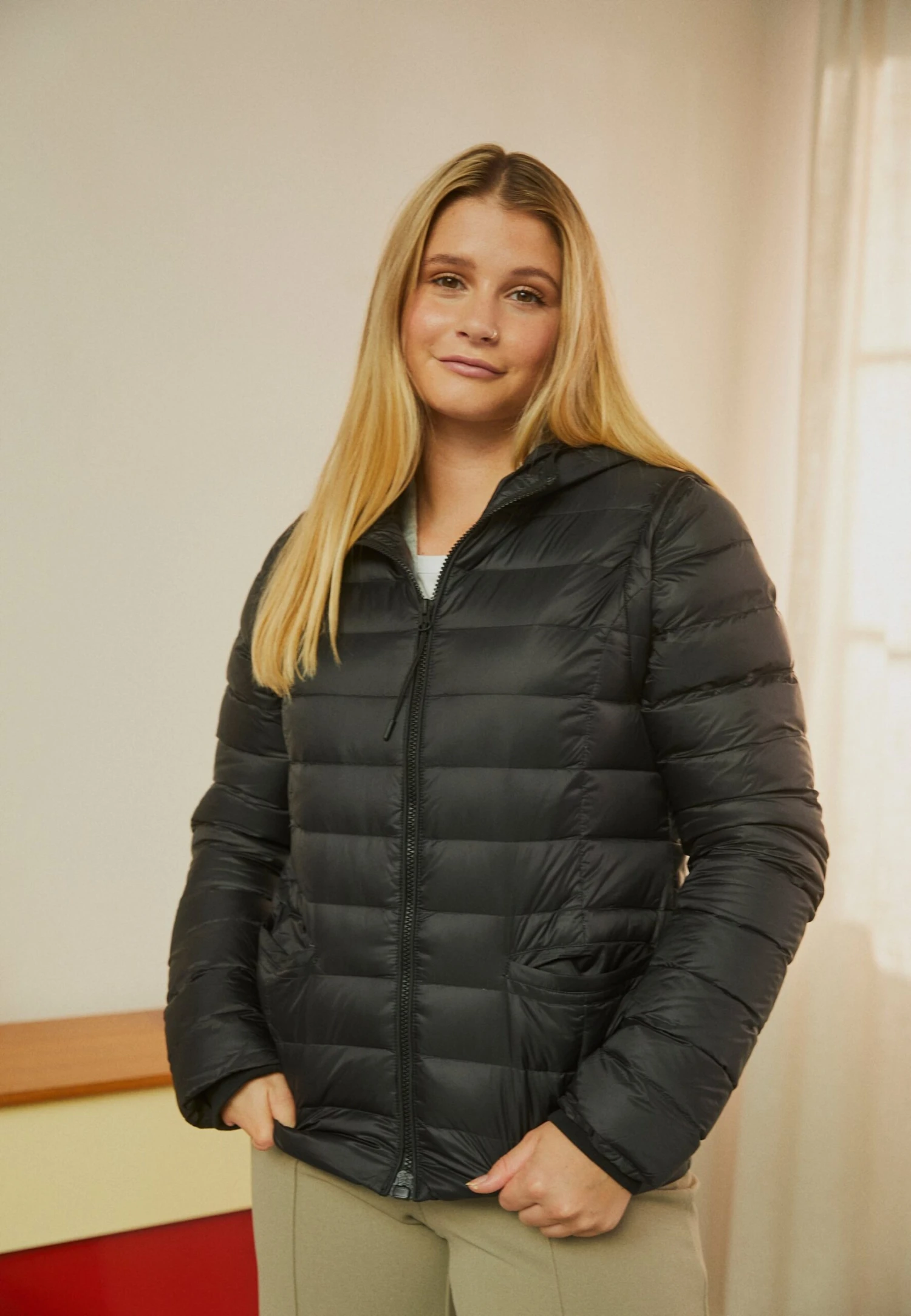 Even&Odd Dunjakke - Black 3 Even&Odd Dunjakke - Black