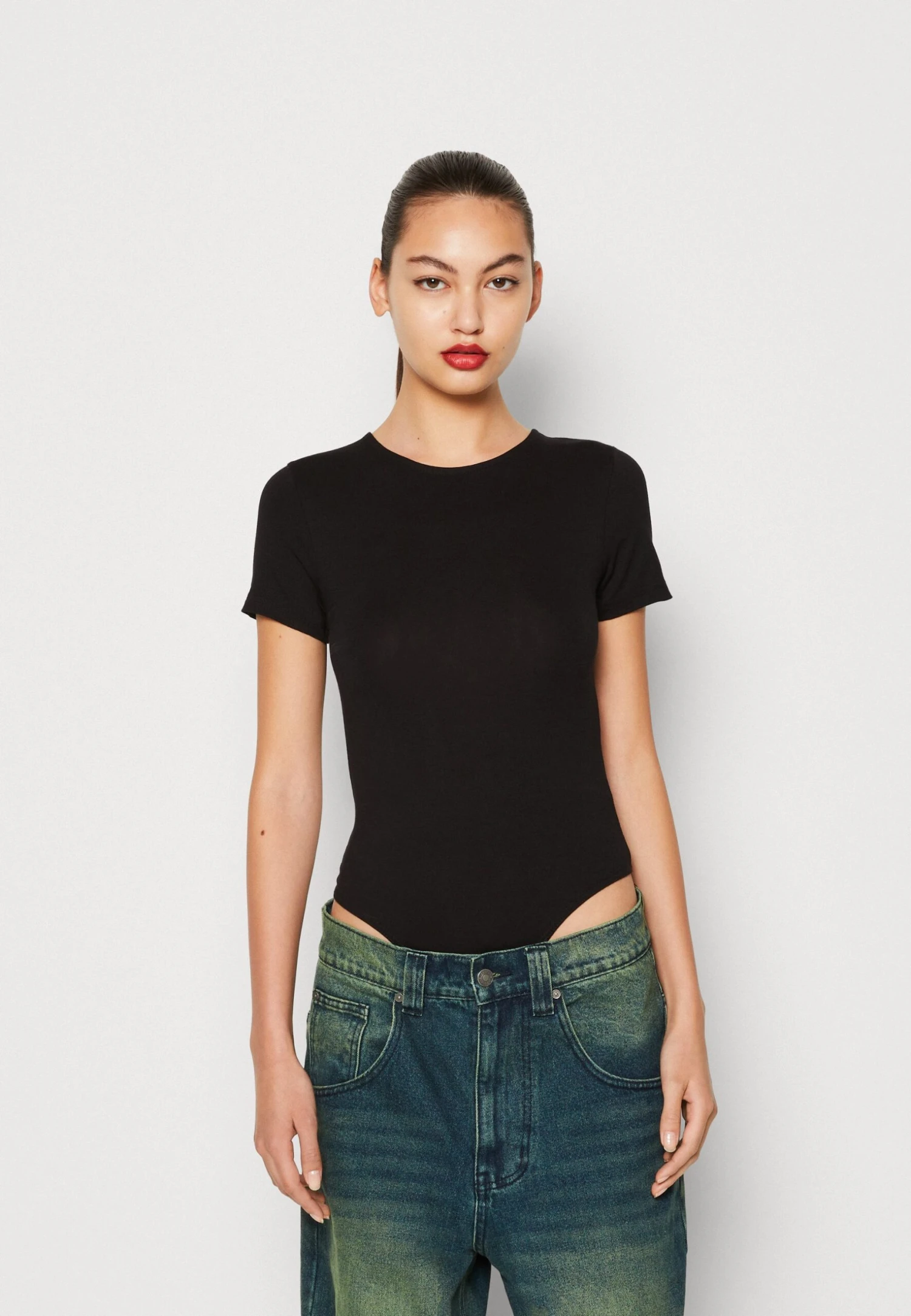 Even&Odd 2 Pack - T-Shirts - Black/Taupe 4 Even&Odd 2 Pack - T-Shirts - Black/Taupe - Bilde 2