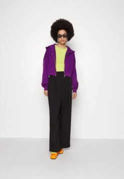 Even&Odd Sweatjakke - Dark Purple -Even&Odd 1a6c445655c94f89afd35f808b896f9e