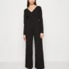 Even&Odd Wide Leg Long Sleeves Bodice - Jumpsuit - Black 1 Even&Odd Wide Leg Long Sleeves Bodice - Jumpsuit - Black -Even&Odd 1b07fb6452a44dfd99cffa492fe62e76