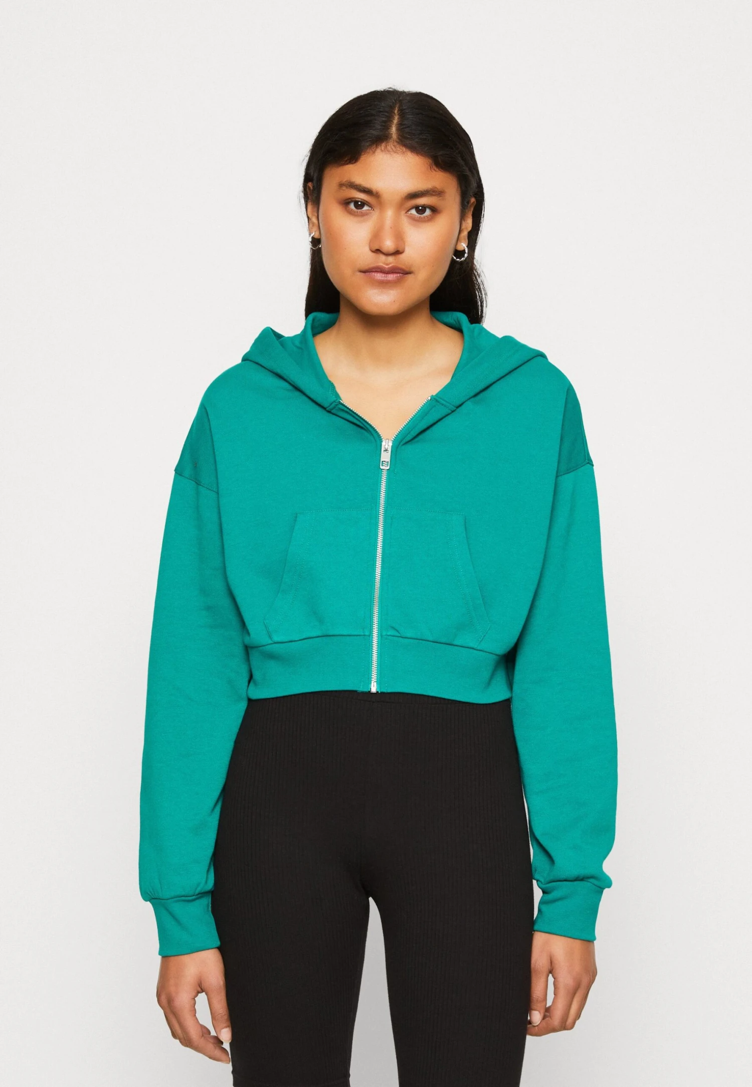 Even&Odd Sweatjakke - Green 3 Even&Odd Sweatjakke - Green