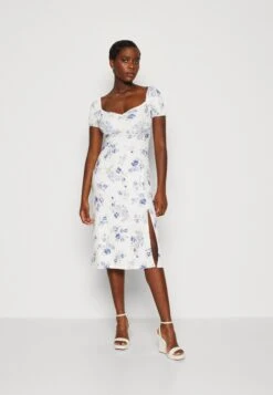 Even&Odd Kjole - Blue/Multi-Coloured -Even&Odd 23a24fffdcc44625adf900d25490f67d