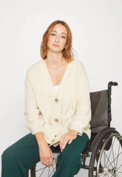 Even&Odd Cardigan - Beige -Even&Odd 23b9950a06184bef9d25ed1516fd201f