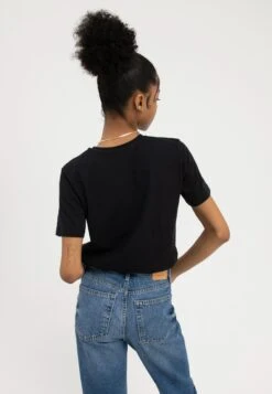 Even&Odd 2 Pack - T-Shirts - Black/White -Even&Odd 24cf5d4c6f00437ca915738b478dc185