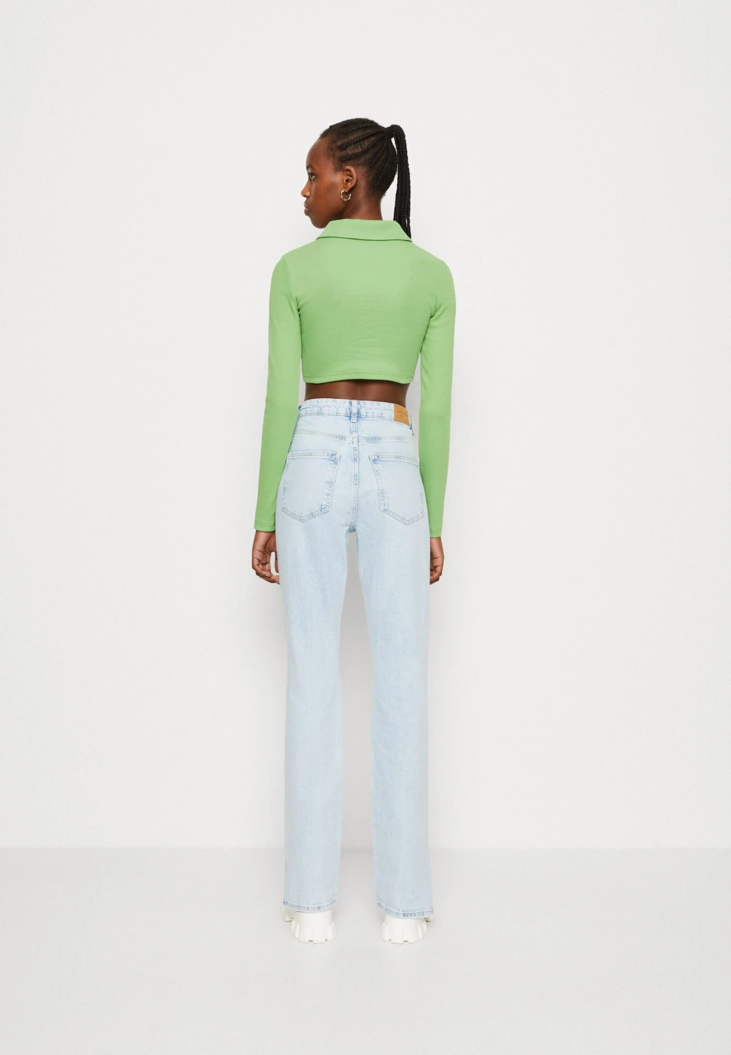 Even&Odd Topper Langermet - Green 5 Even&Odd Topper Langermet - Green - Bilde 3