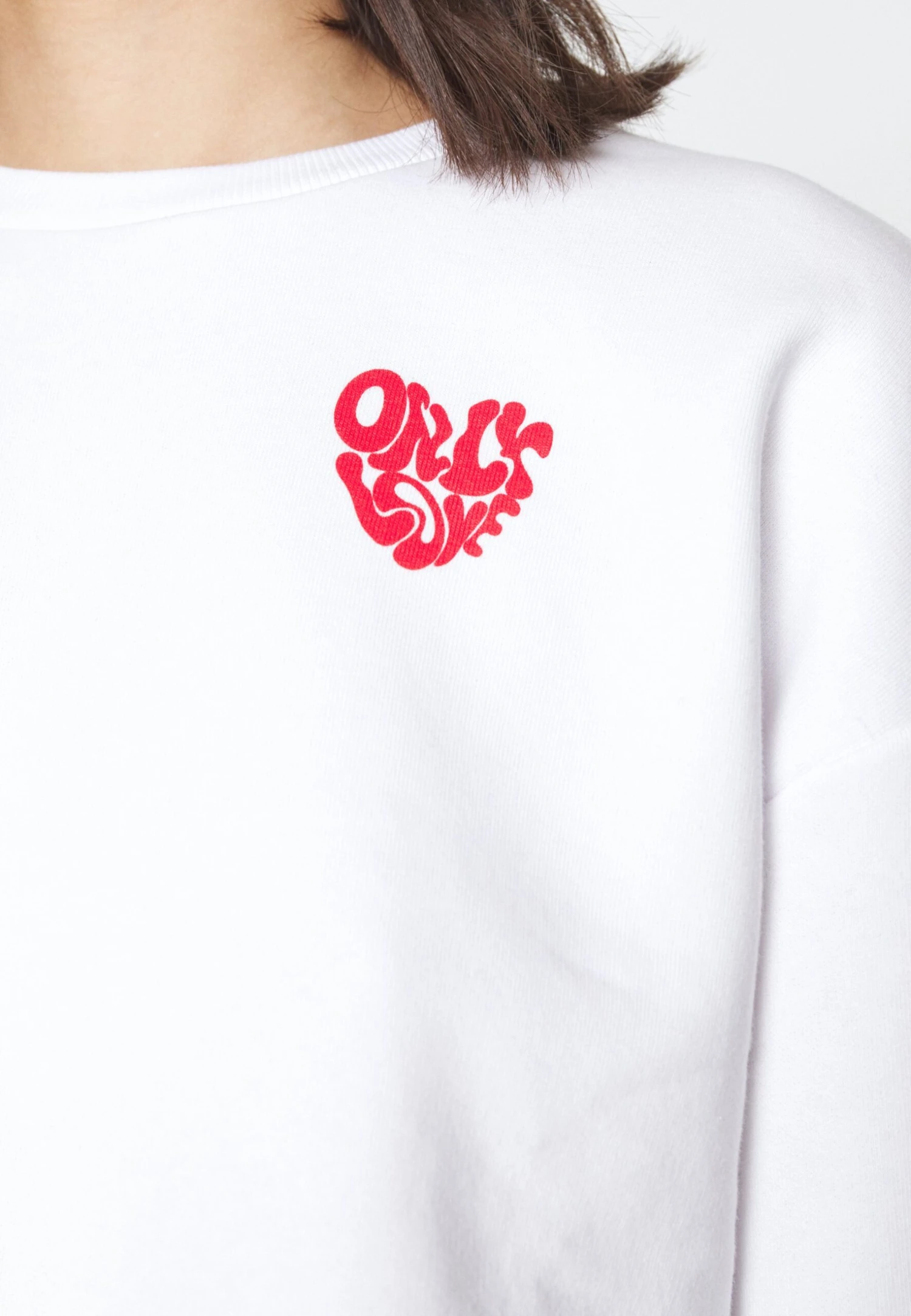 Even&Odd Sweatshirt - White 9 Even&Odd Sweatshirt - White - Bilde 7
