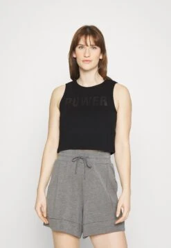 Muscle Tank - Topper - Black