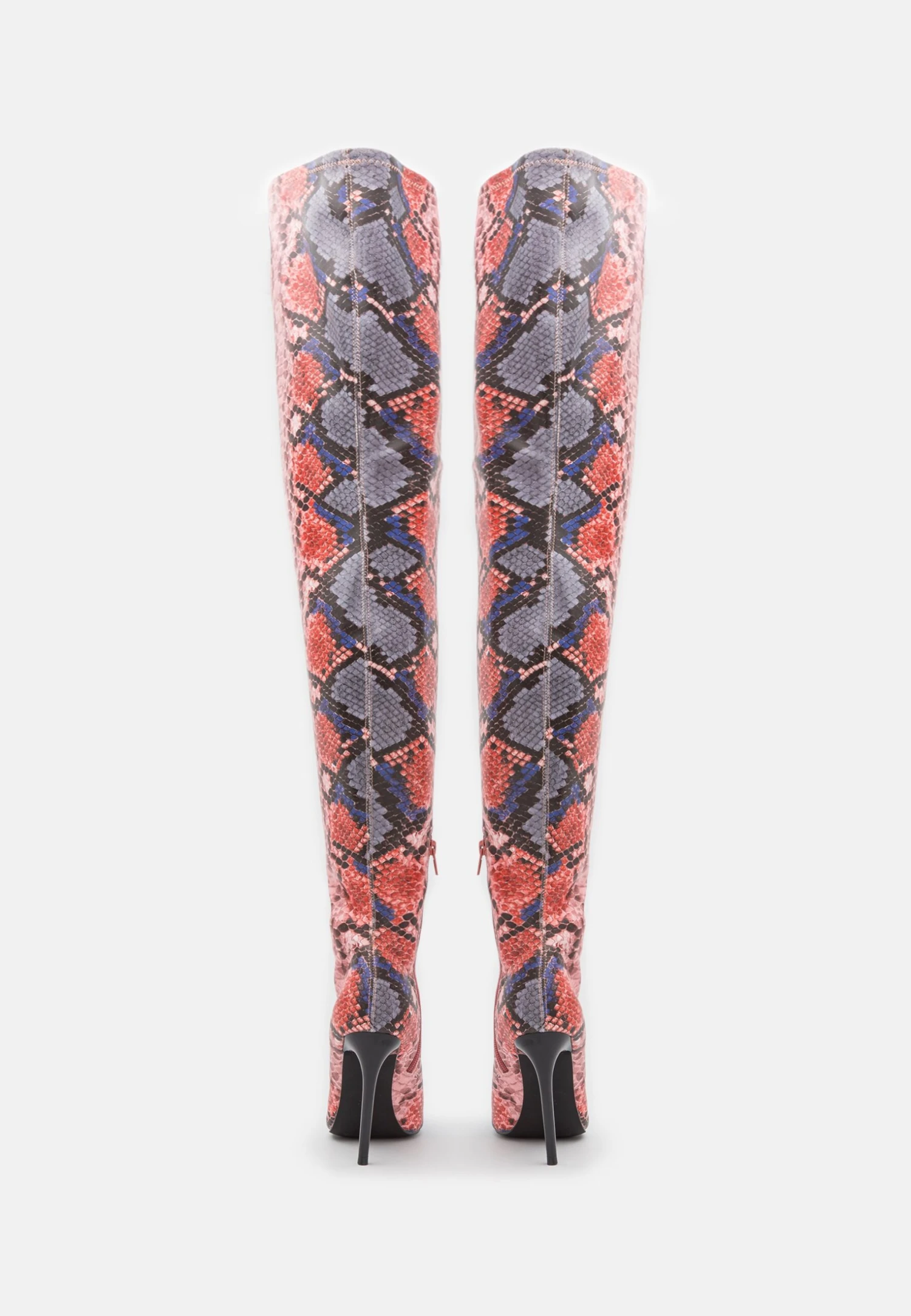 Even&Odd Boots Med Høye Hæler - Red 5 Even&Odd Boots Med Høye Hæler - Red - Bilde 3