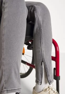 Even&Odd Jeans Skinny Fit - Grey Denim -Even&Odd 33ea39d6e183447d92fe621070e8939b