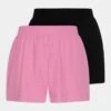 Even&Odd 2 Pack - Shorts - Black/Pink 1 Even&Odd 2 Pack - Shorts - Black/Pink -Even&Odd 33f9f3fc9928417ea7ebdedff6ca6930