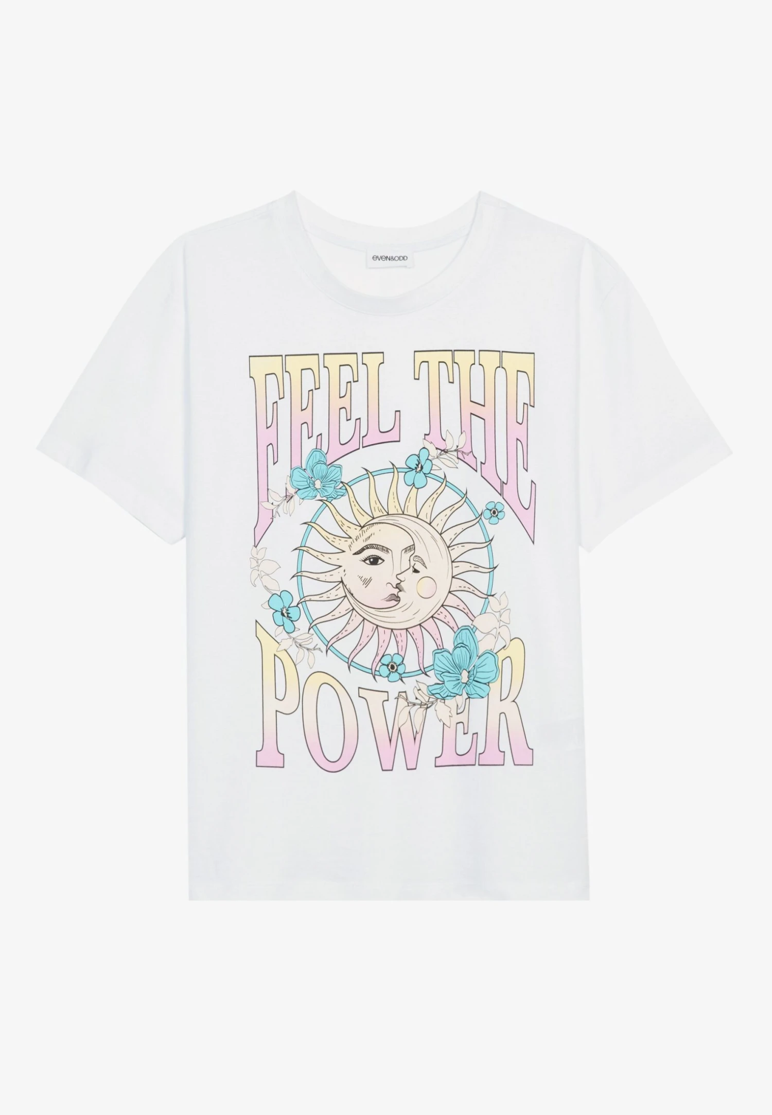 Even&Odd T-Shirts Med Print - White 6 Even&Odd T-Shirts Med Print - White - Bilde 4