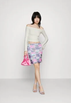 Even&Odd Longsleeve Shoulder DropWhite - Topper - White -Even&Odd 3fc4bf028fc04cb38351dcd0ad858c5c