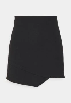Gathered Mini Skirt- Miniskjørt - Black -Even&Odd 4174f8de2b934e769d213c4c6e9925a9
