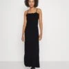 Even&Odd Maxi Dress Tiered Skirt- Maxikjole - Black