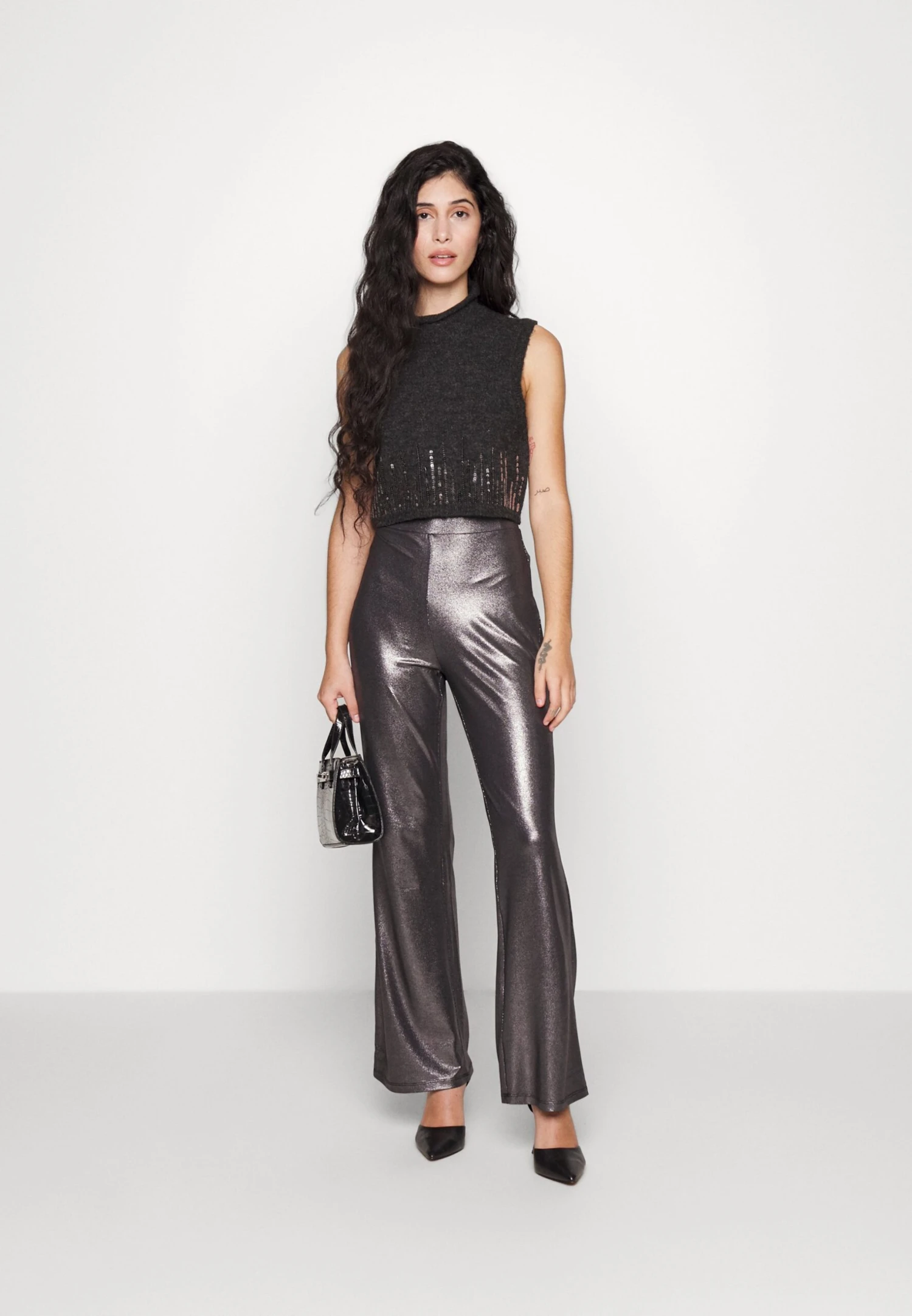 Bukse - Black/Silver 4 Bukse - Black/Silver - Bilde 2