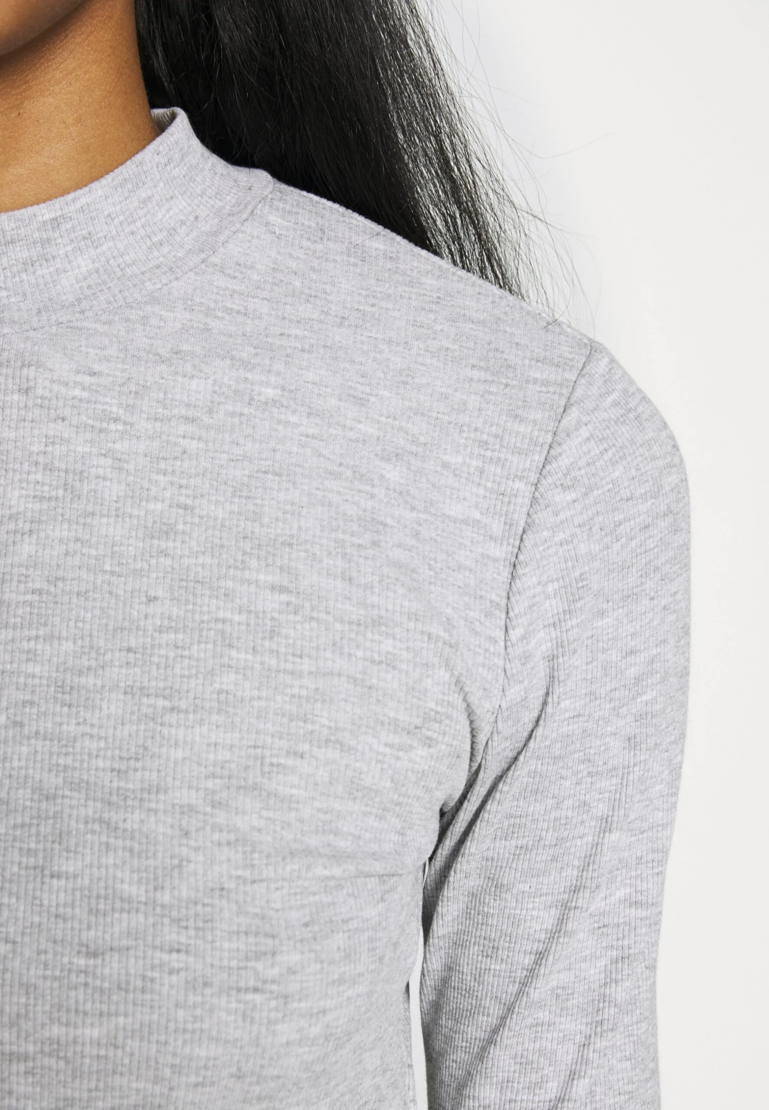 Even&Odd 2 Pack - Topper Langermet - Light Grey/Black 9 Even&Odd 2 Pack - Topper Langermet - Light Grey/Black - Bilde 7