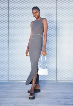 Strikket Kjole - Dark Grey