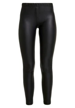Even&Odd Wet Look Leggings - Leggings - Black 10 Even&Odd Wet Look Leggings - Leggings - Black -Even&Odd 4b5d51985ac649869438a598588bbd2f