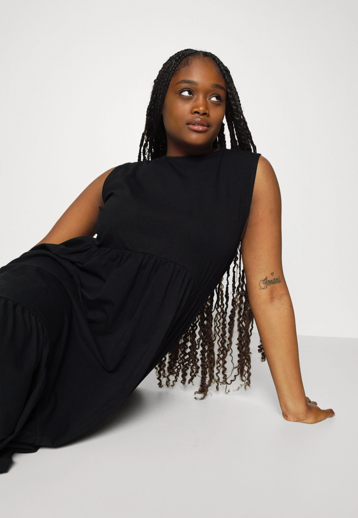 Sleeveless Dress- Kjole - Black 6 Sleeveless Dress- Kjole - Black - Bilde 4