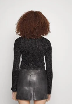 Even&Odd Lurex - Strikkegenser - Black -Even&Odd 4cc3ad07b9ae44669db4918c83b0cb45