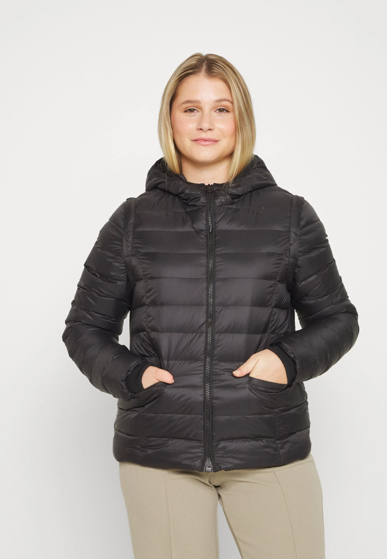 Even&Odd Dunjakke - Black 5 Even&Odd Dunjakke - Black - Bilde 3