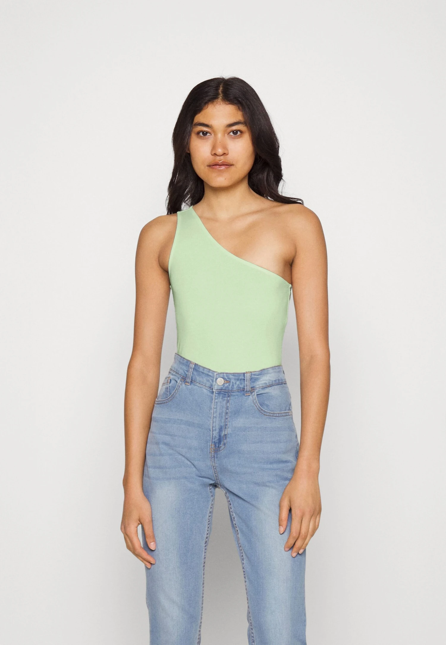 Even&Odd 2 Pack - Topper - White/Light Green 6 Even&Odd 2 Pack - Topper - White/Light Green - Bilde 4