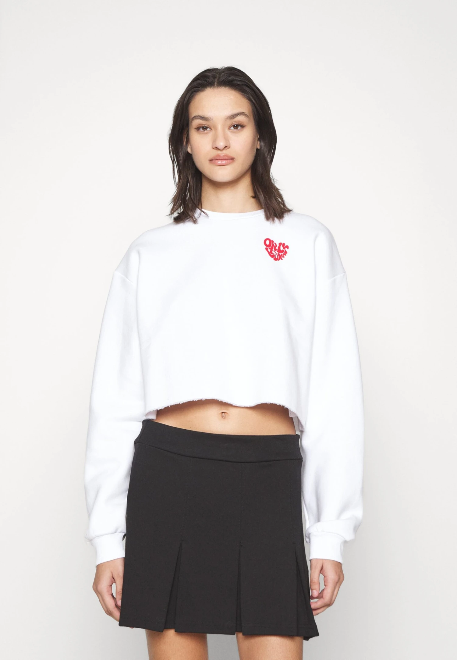Even&Odd Sweatshirt - White 5 Even&Odd Sweatshirt - White - Bilde 3
