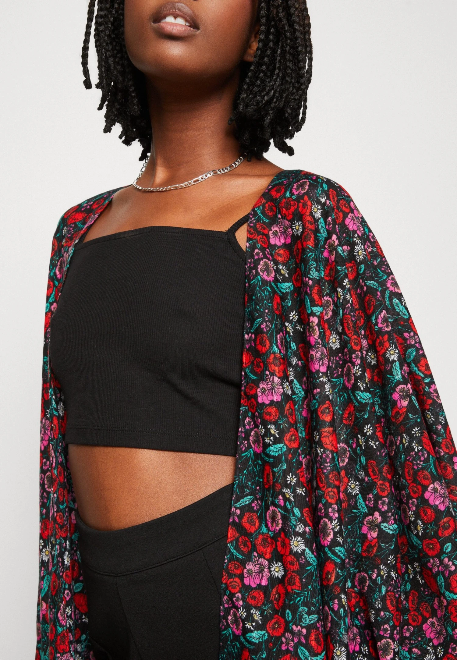 Even&Odd Floral - Lett Jakke - Red 8 Even&Odd Floral - Lett Jakke - Red - Bilde 6