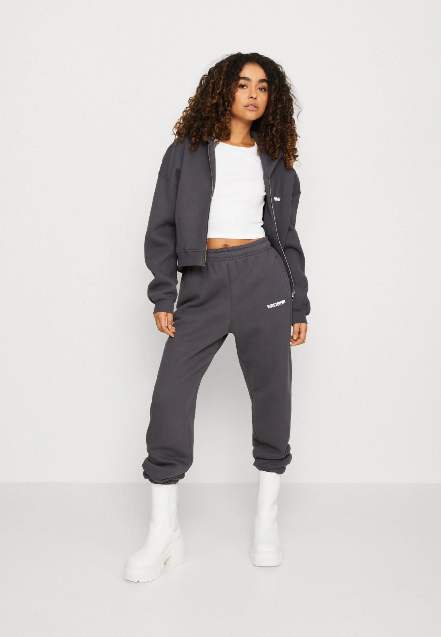 Even&Odd 3 Pack - T-Shirts - White/Black/Olive 3 Even&Odd 3 Pack - T-Shirts - White/Black/Olive