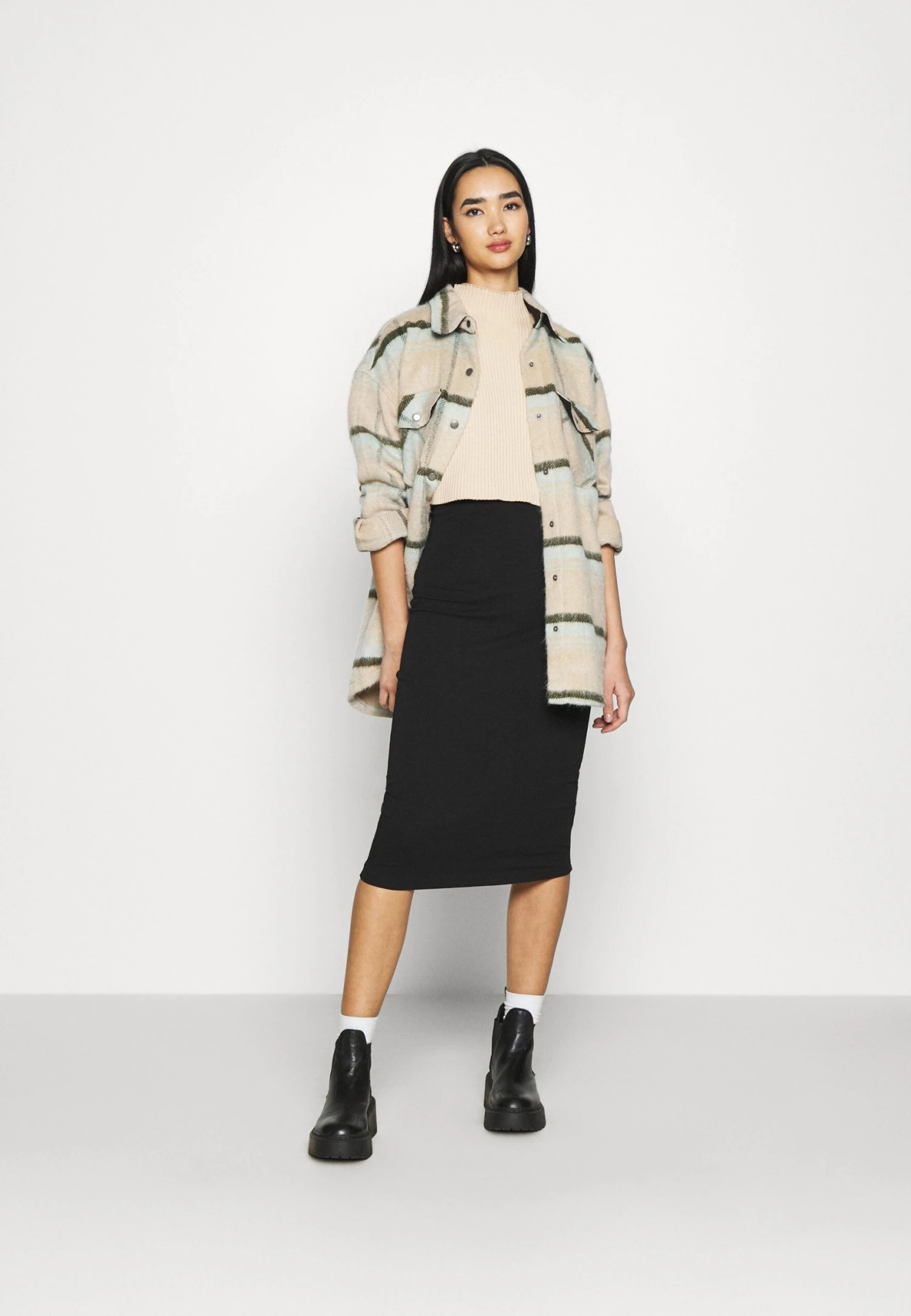 Even&Odd 2 Pack - Blyantskjørt - Black/Bordeaux 4 Even&Odd 2 Pack - Blyantskjørt - Black/Bordeaux - Bilde 2