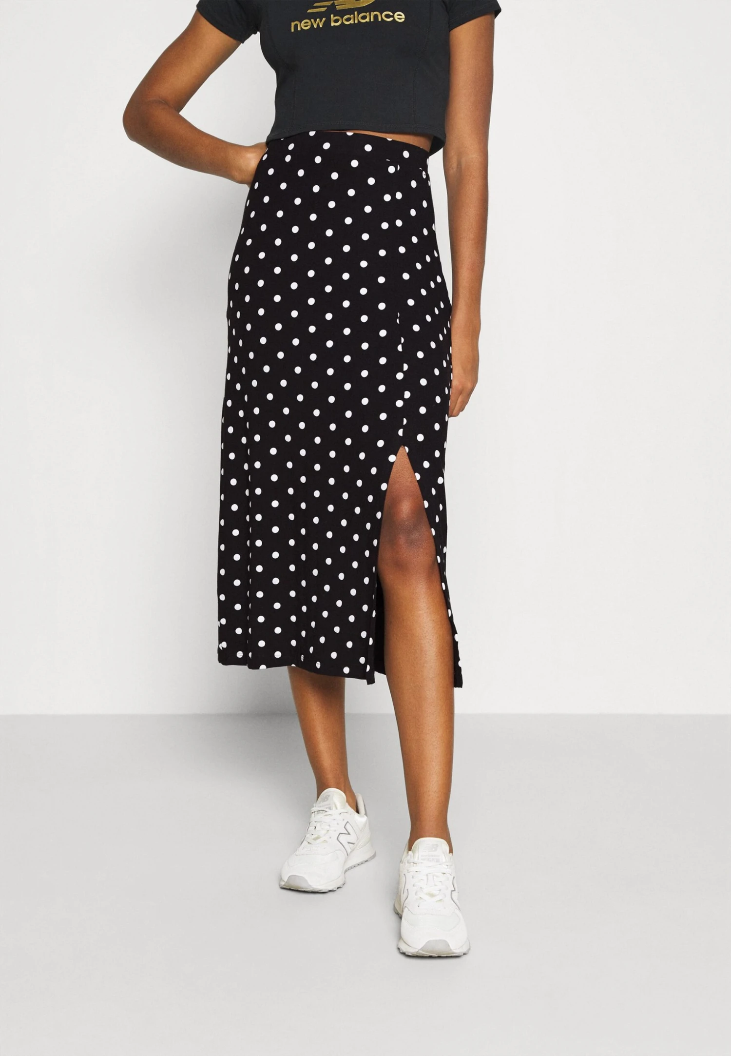 Even&Odd Blyantskjørt - Black/White 3 Even&Odd Blyantskjørt - Black/White