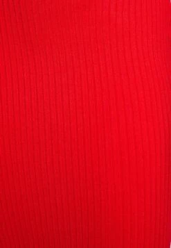 Even&Odd Crew Ausschnitt Ripp Basic Bodycon Mini Strickkleid - Etuikjole -Berry -Even&Odd 62f07f981ad34e0094a0d50c48e9f4d5