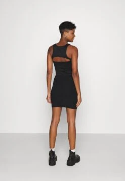 Even&Odd Basic Mini Ribbed Skirt - Blyantskjørt - Black 10 Even&Odd Basic Mini Ribbed Skirt - Blyantskjørt - Black -Even&Odd 65cb68f6cbb74e00a56ec984a5b74be9