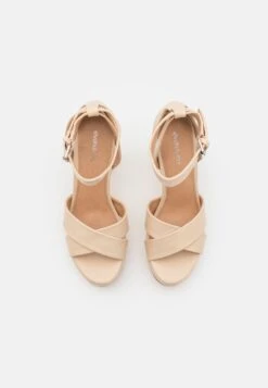 Even&Odd Sandaler Med Høye Hæler - Off White -Even&Odd 6731e361b5ee49de81e25d7493438435