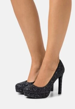 Høye Hæler - Black/Silver