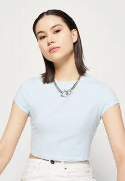 Even&Odd 2 Pack - T-Shirts - Dark Grey/Dark Blue -Even&Odd 69e37c80f23a447da922e92a8e1c4cb0