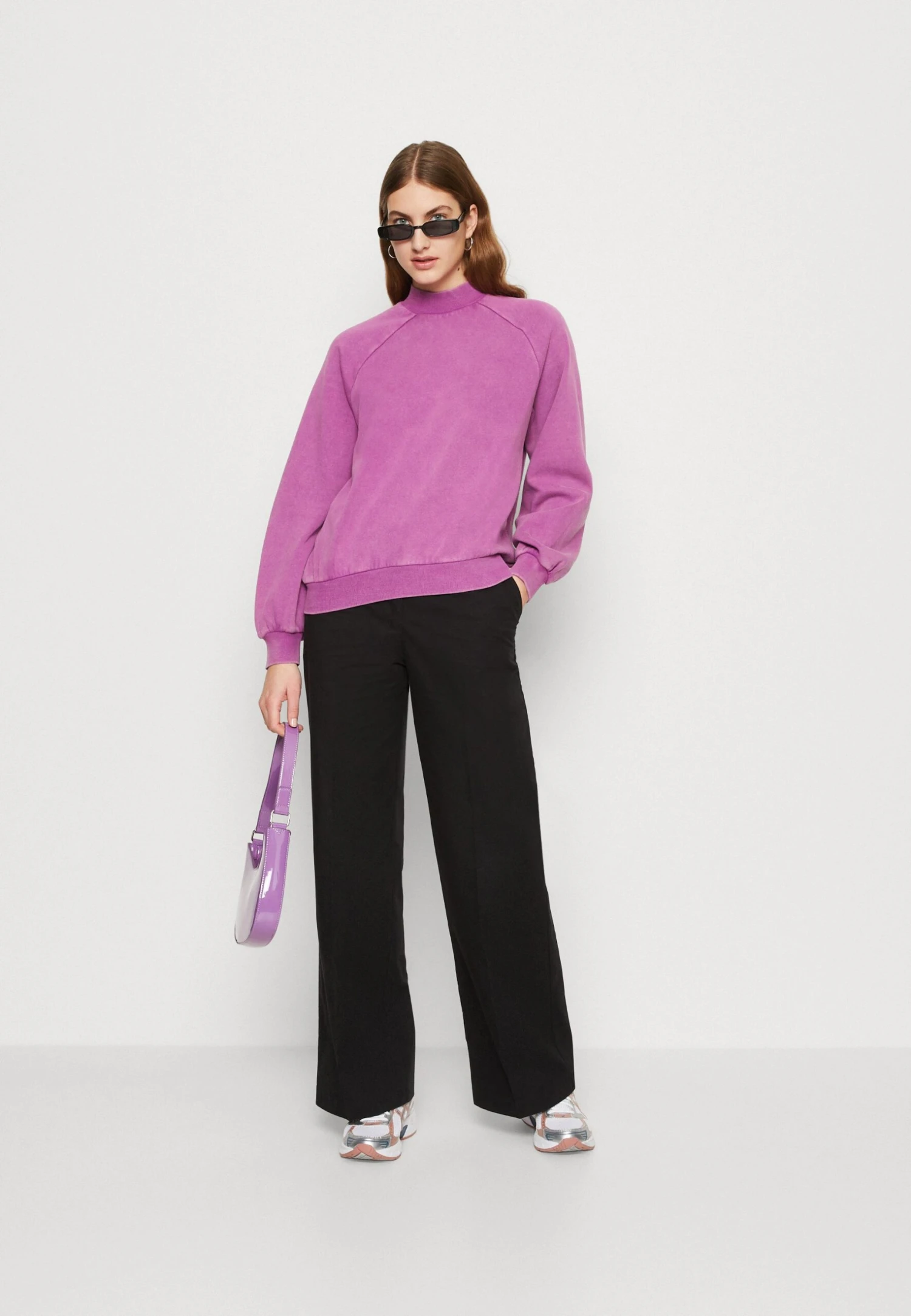 Even&Odd Sweatshirt - Purple 4 Even&Odd Sweatshirt - Purple - Bilde 2
