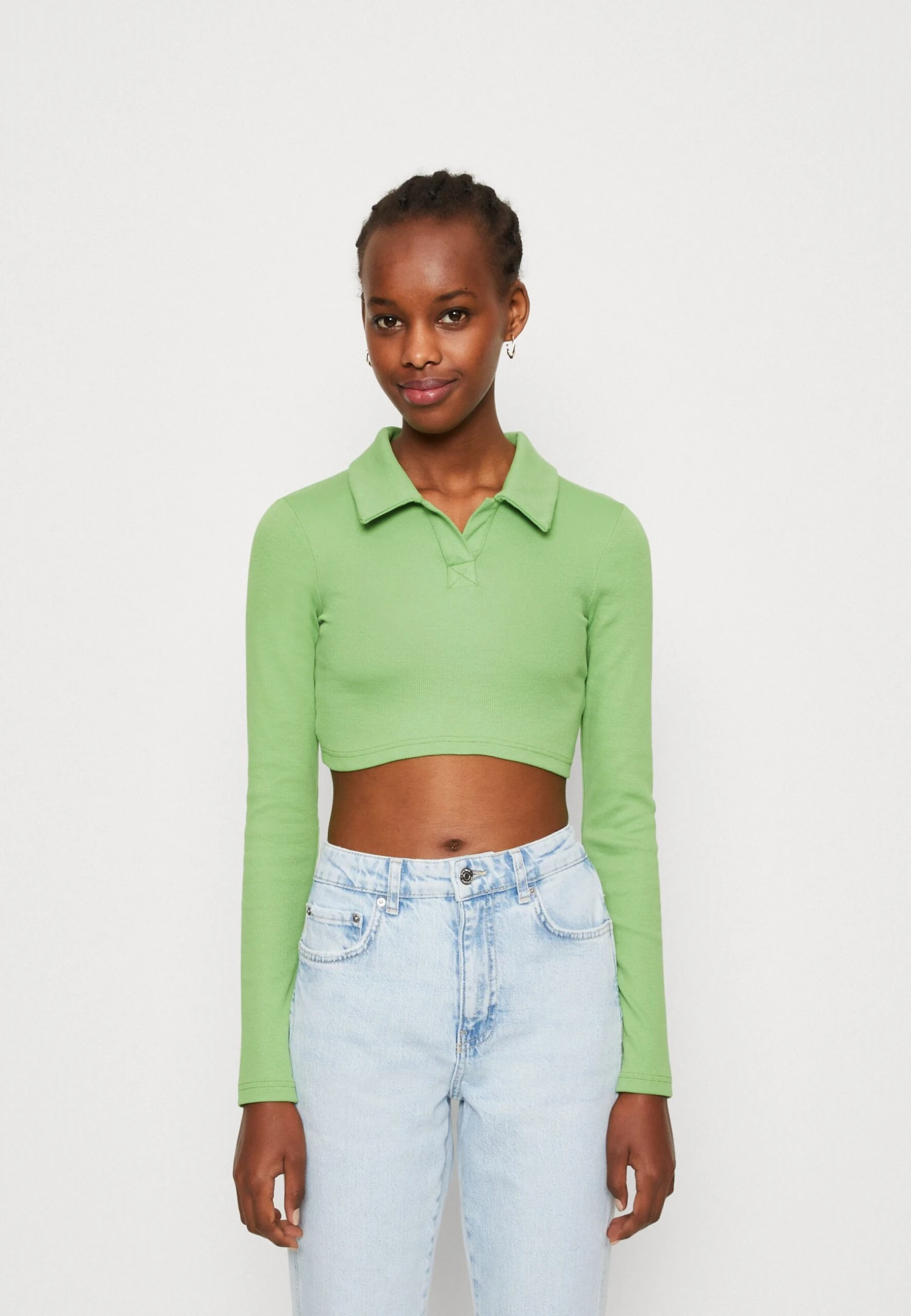 Even&Odd Topper Langermet - Green 3 Even&Odd Topper Langermet - Green