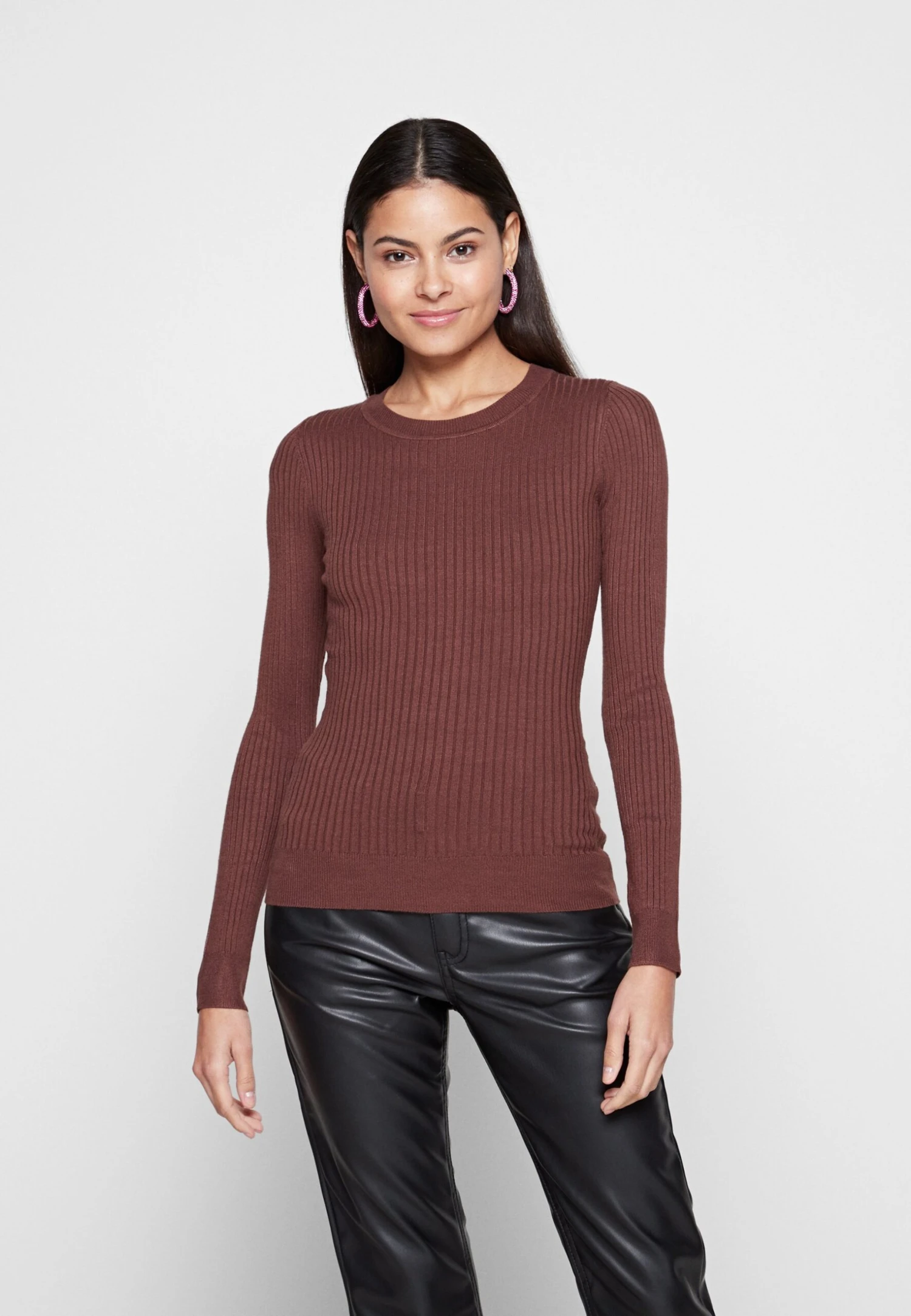 Even&Odd Strikkegenser - Brown 3 Even&Odd Strikkegenser - Brown