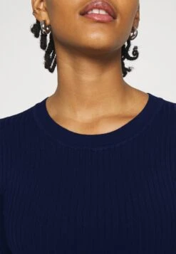 Even&Odd Strikkegenser - Evening Blue -Even&Odd 6d36f47d73c14475911803171307c097