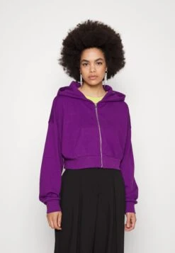 Even&Odd Sweatjakke - Dark Purple -Even&Odd 6edf92e7397f468c92157ffe8dc73cdd