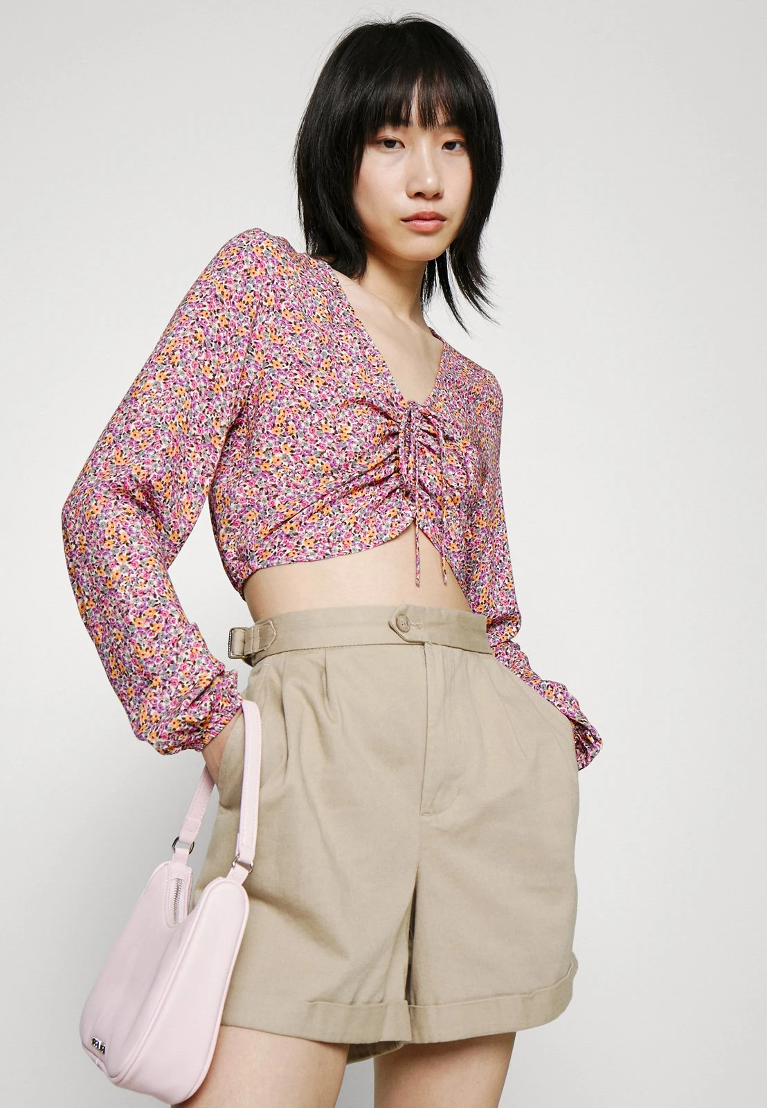 Even&Odd Bluse - Lilac/Orange 6 Even&Odd Bluse - Lilac/Orange - Bilde 4