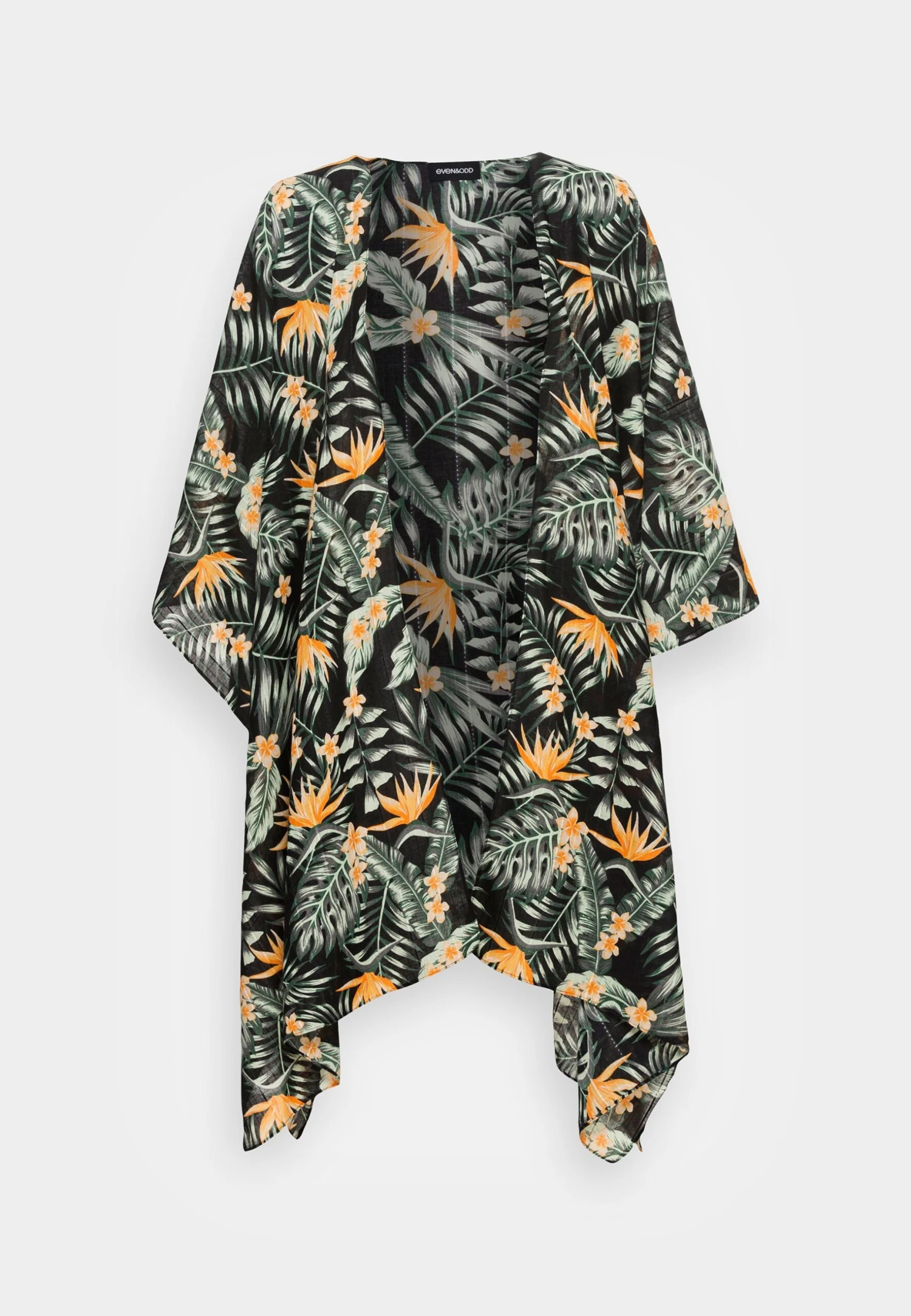 Even&Odd Lett Jakke - Black/Green/Yellow 6 Even&Odd Lett Jakke - Black/Green/Yellow - Bilde 4