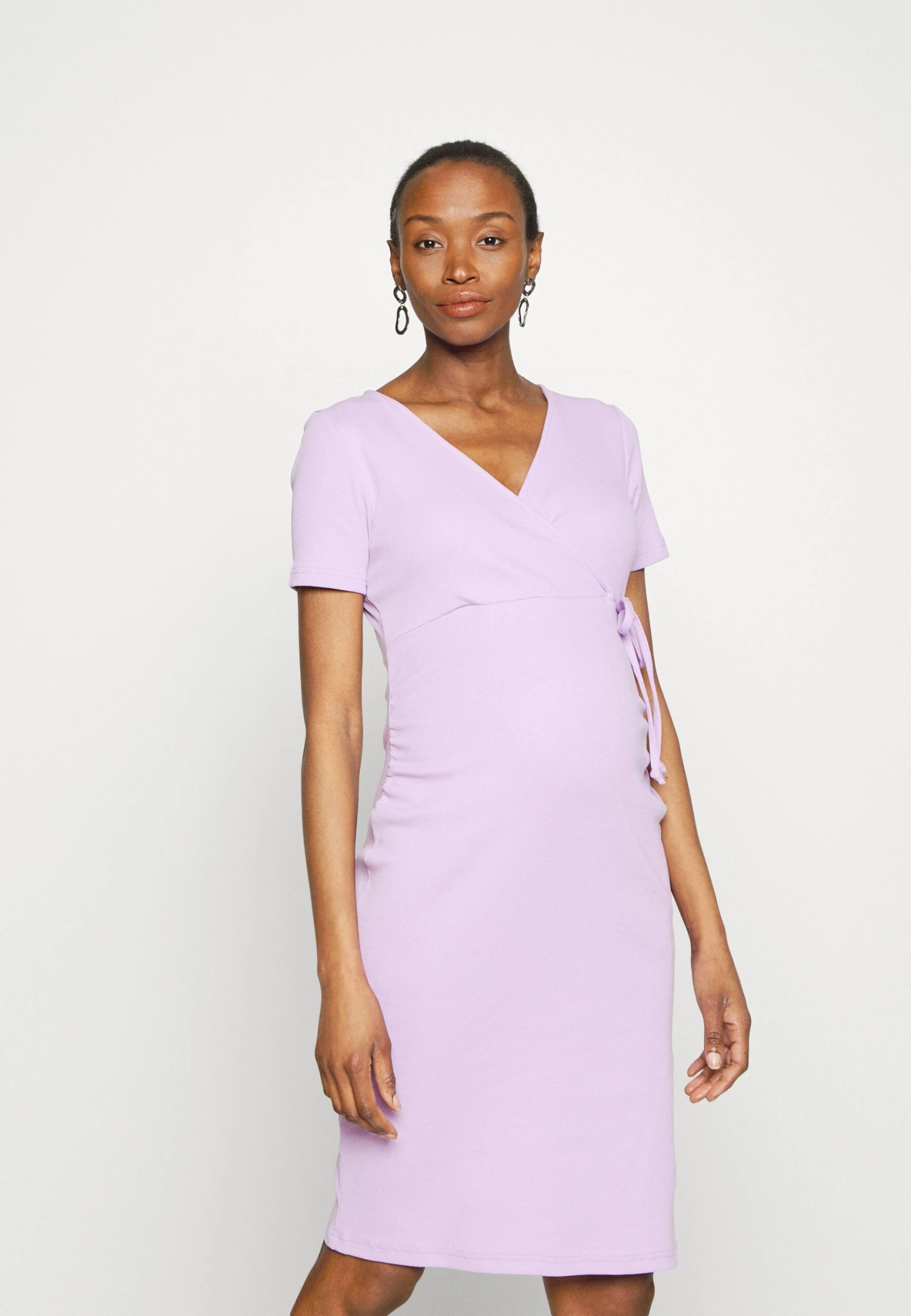 Jerseykjole - Fliede 3 Jerseykjole - Fliede