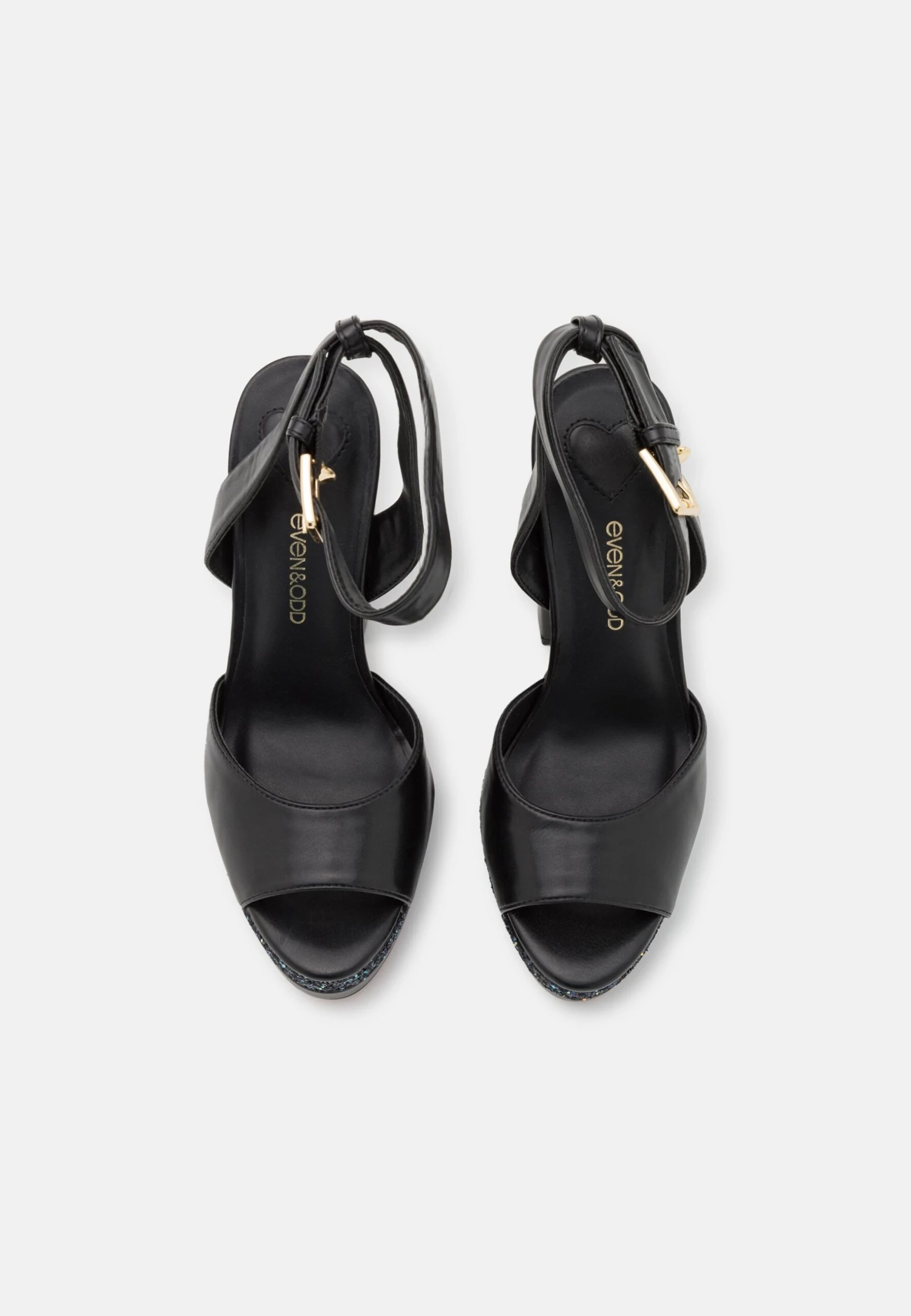 Even&Odd Sandaler Med Høye Hæler - Black 8 Even&Odd Sandaler Med Høye Hæler - Black - Bilde 6