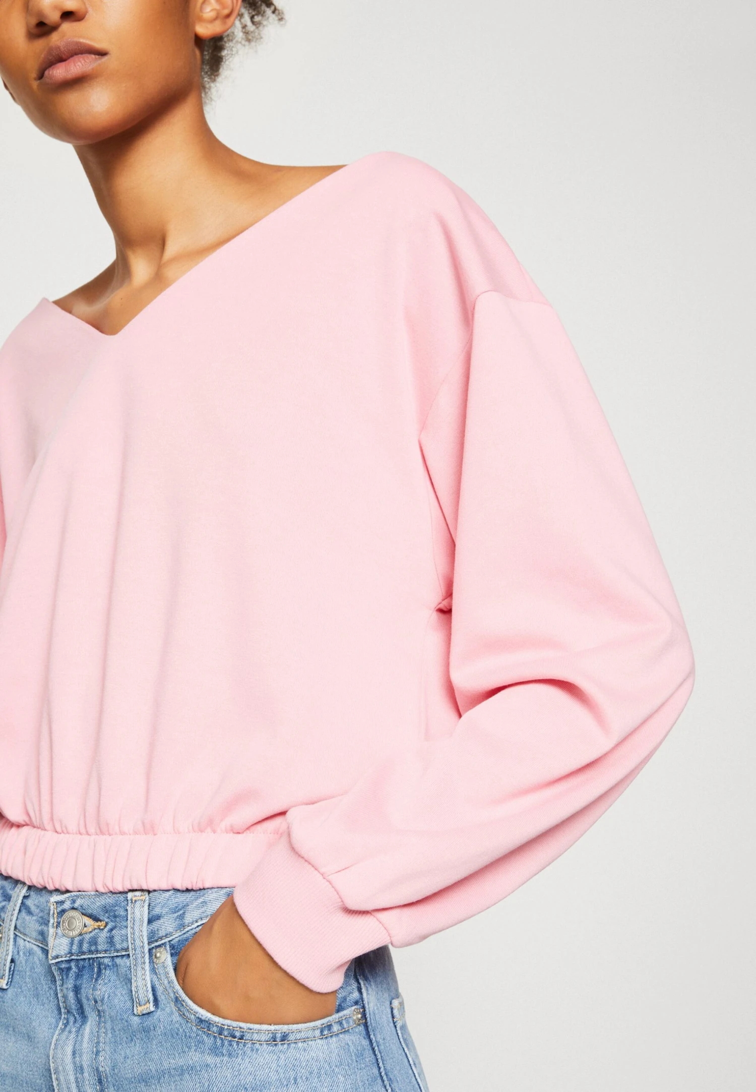 Even&Odd Sweatshirt - Light Pink 8 Even&Odd Sweatshirt - Light Pink - Bilde 6